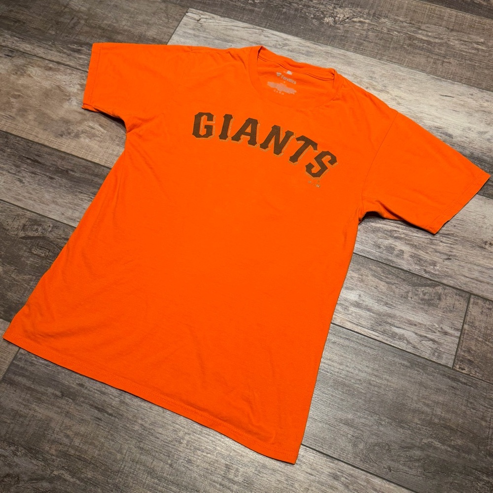 Fanatics Orange Giants Short Sleeve Tee